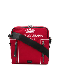 rote Segeltuch Umhängetasche von Dolce & Gabbana