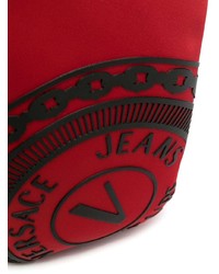 rote Segeltuch Umhängetasche von VERSACE JEANS COUTURE