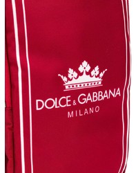 rote Segeltuch Umhängetasche von Dolce & Gabbana