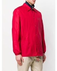 rote Shirtjacke von Valentino