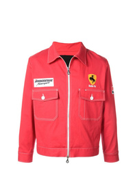 rote Shirtjacke von Local Authority