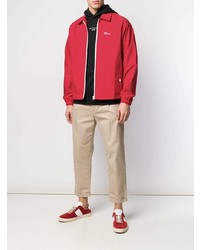 rote Shirtjacke von Drôle De Monsieur