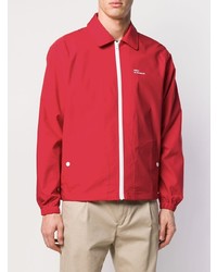 rote Shirtjacke von Drôle De Monsieur