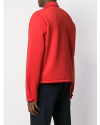 rote Shirtjacke von Prada