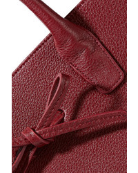 rote Shopper Tasche aus Leder mit Reliefmuster von Mansur Gavriel