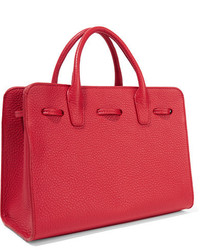 rote Shopper Tasche aus Leder mit Reliefmuster von Mansur Gavriel