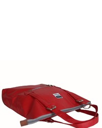 rote Shopper Tasche aus Leder von 7clouds