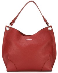 rote Shopper Tasche aus Leder von Alexander McQueen