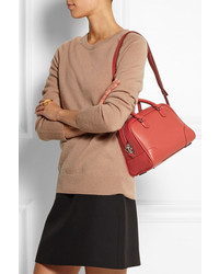 rote Shopper Tasche aus Leder von Loewe