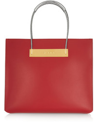 rote Shopper Tasche aus Leder von Balenciaga