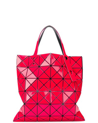 rote Shopper Tasche aus Leder von Bao Bao Issey Miyake