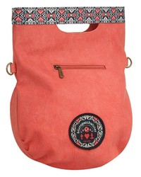 rote Shopper Tasche aus Leder von BLUTSGESCHWISTER