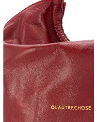 rote Shopper Tasche aus Leder von L'Autre Chose