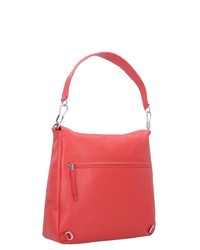 rote Shopper Tasche aus Leder von Bree