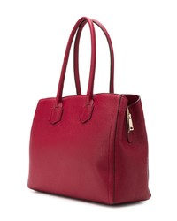 rote Shopper Tasche aus Leder von Furla