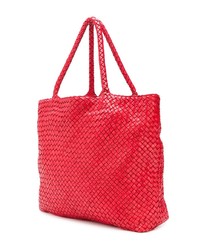 rote Shopper Tasche aus Leder von Officine Creative