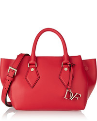 rote Shopper Tasche aus Leder von Diane von Furstenberg
