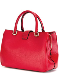 rote Shopper Tasche aus Leder von Dolce & Gabbana