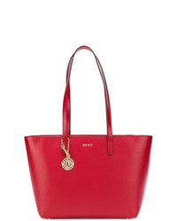 rote Shopper Tasche aus Leder von Donna Karan