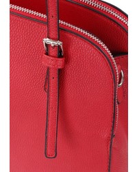 rote Shopper Tasche aus Leder von EMILY & NOAH