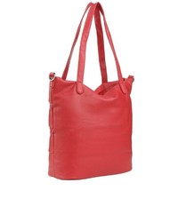 rote Shopper Tasche aus Leder von Fritzi aus Preußen