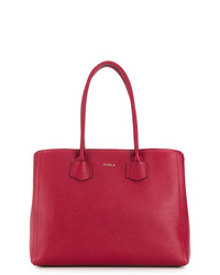 rote Shopper Tasche aus Leder von Furla