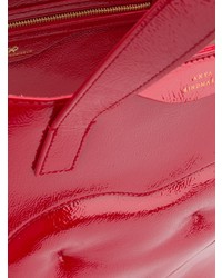 rote Shopper Tasche aus Leder von Anya Hindmarch