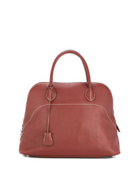 rote Shopper Tasche aus Leder von Hermès Vintage