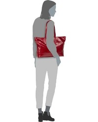 rote Shopper Tasche aus Leder von Jost