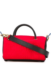 rote Shopper Tasche aus Leder von Kenzo