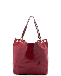 rote Shopper Tasche aus Leder von L'Autre Chose