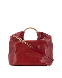 rote Shopper Tasche aus Leder von L'Autre Chose