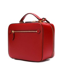 rote Shopper Tasche aus Leder von MARK CROSS