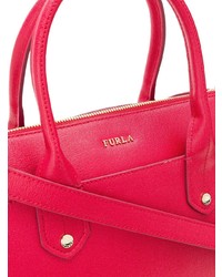 rote Shopper Tasche aus Leder von Furla