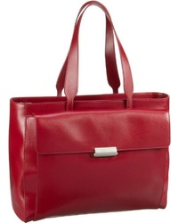 rote Shopper Tasche aus Leder von Mandarina Duck