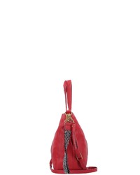 rote Shopper Tasche aus Leder von Marc O'Polo