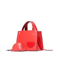 rote Shopper Tasche aus Leder von Danse Lente