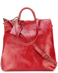 rote Shopper Tasche aus Leder von Marsèll