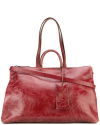 rote Shopper Tasche aus Leder von Marsèll