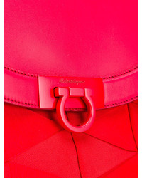 rote Shopper Tasche aus Leder von Salvatore Ferragamo