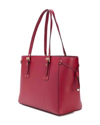 rote Shopper Tasche aus Leder von MICHAEL Michael Kors