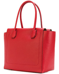 rote Shopper Tasche aus Leder von MICHAEL Michael Kors