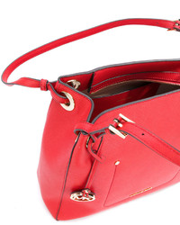 rote Shopper Tasche aus Leder von MICHAEL Michael Kors