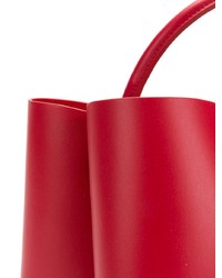 rote Shopper Tasche aus Leder von Mansur Gavriel