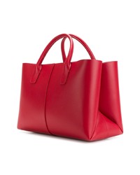 rote Shopper Tasche aus Leder von Mansur Gavriel