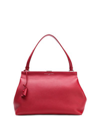 rote Shopper Tasche aus Leder von Myriam Schaefer