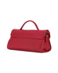 rote Shopper Tasche aus Leder von Zanellato