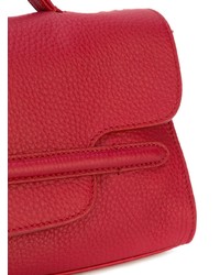 rote Shopper Tasche aus Leder von Zanellato