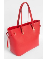 rote Shopper Tasche aus Leder von ORSAY
