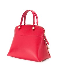 rote Shopper Tasche aus Leder von Furla